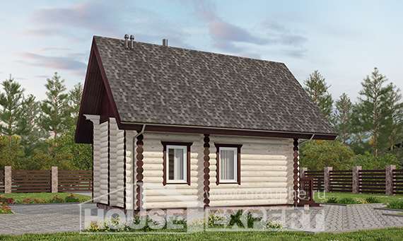 035-001-Л Проект бани из дерева Оленегорск, House Expert