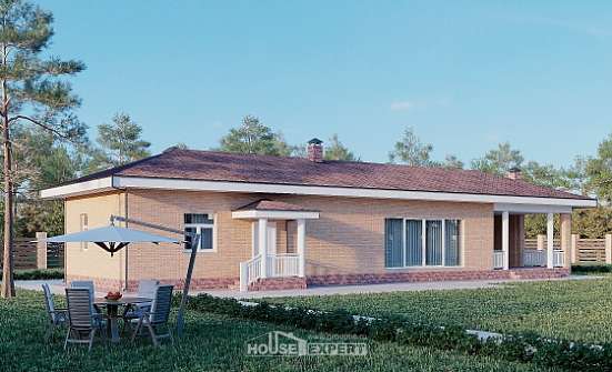 110-006-П Проект бани из арболита Мурманск | Проекты домов от House Expert